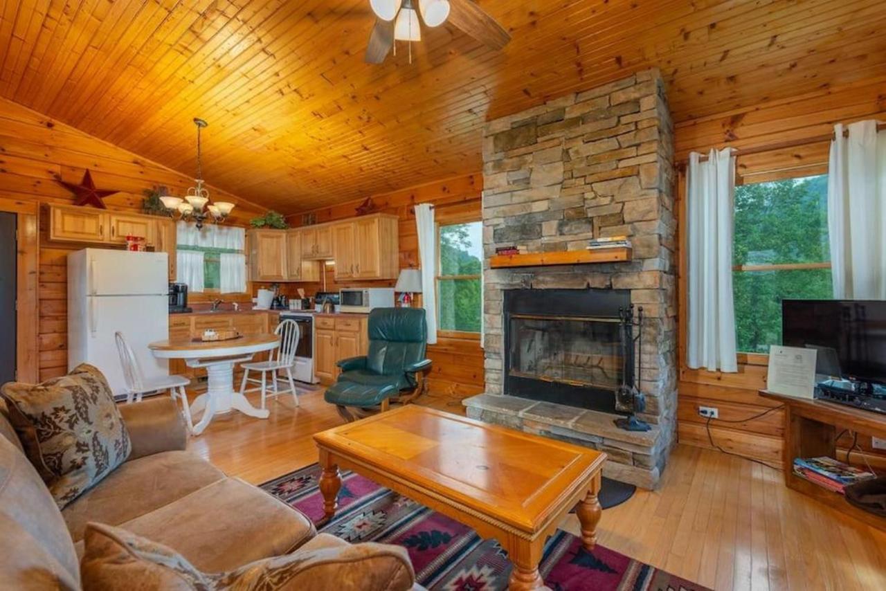 Log Cabin Stunning Mountain Views On 12 Acres Candler Kültér fotó